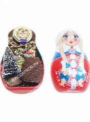 Набор с вареньем в матрешке 3